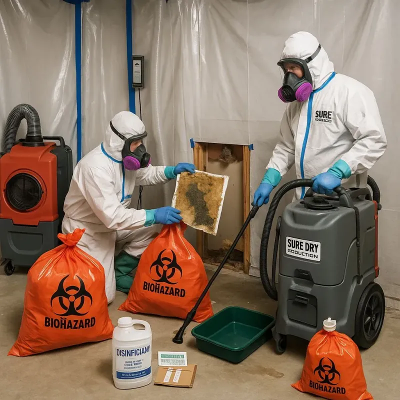 Contaminated Water Handling Protocols process in Franconia, VA
