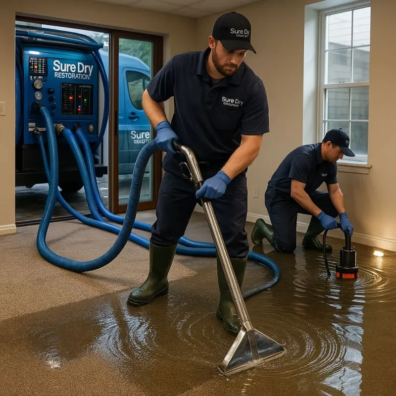 Water Extraction and Removal process in Franconia, VA